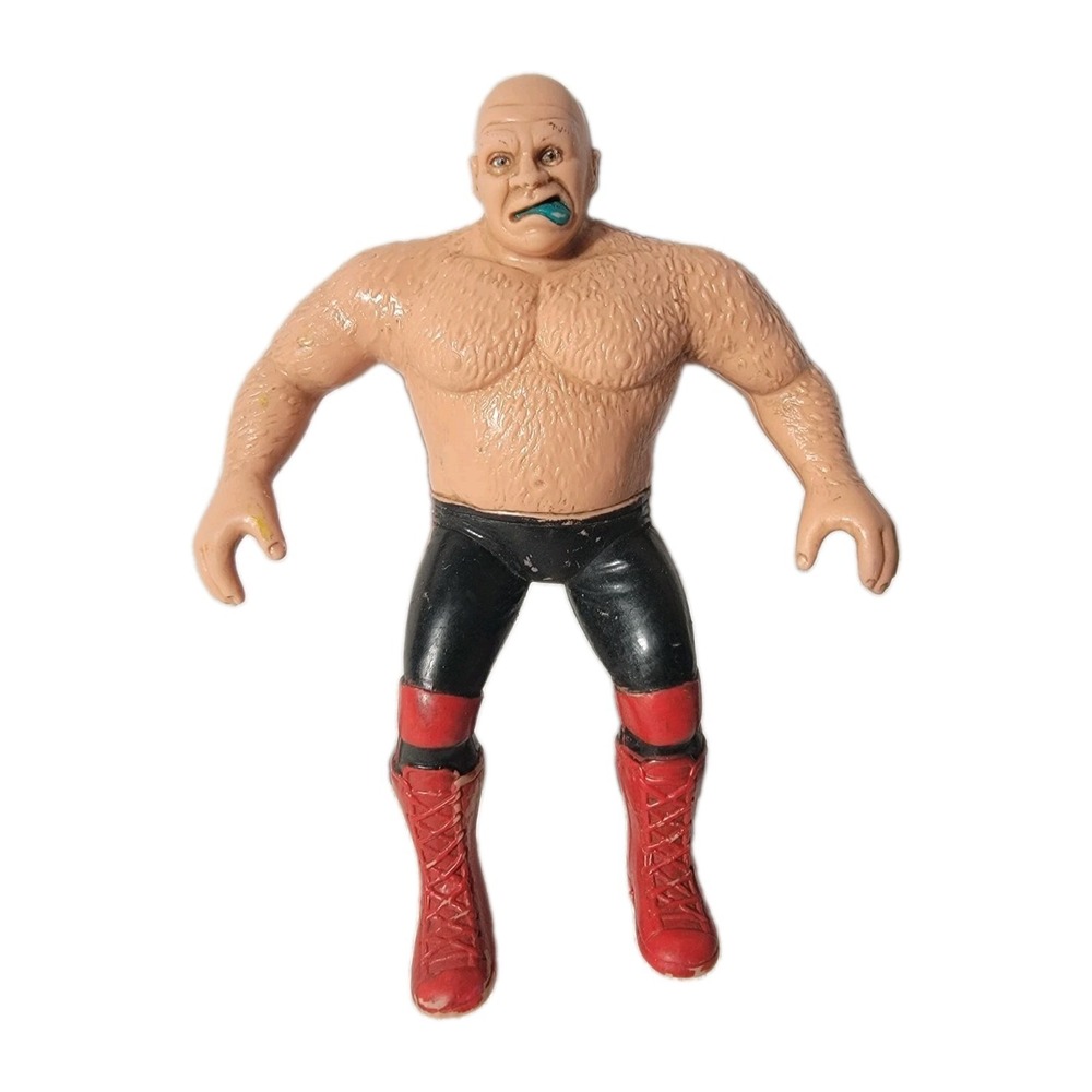 Vintage 1986 LJN WWF George The Animal Steele Action Figure Titan Sports WWE 8"